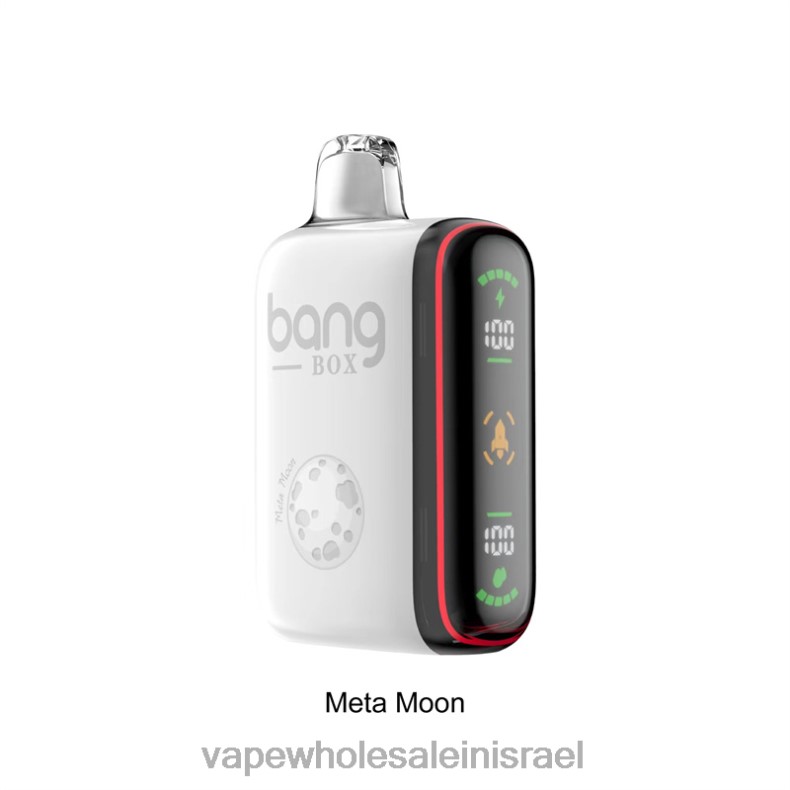 Vape Store Jerusalem - Bang Box תצוגת כוח חכמה של 9000-18000 נשיפות מטא ירח XFRF633