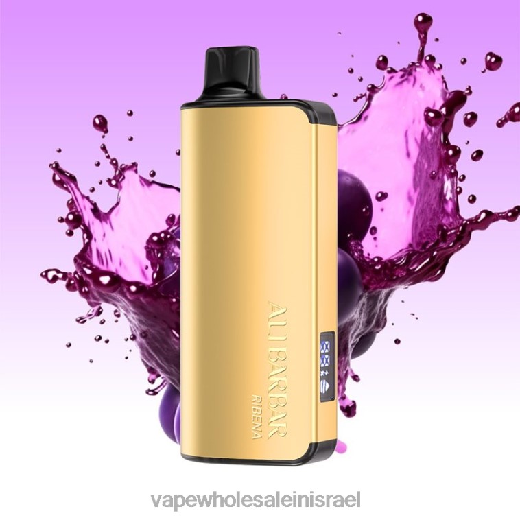 Vape Wholesale Jerusalem - Alibarbar Ingot 20,000 אדים חד פעמיים ריבנה PTX6242