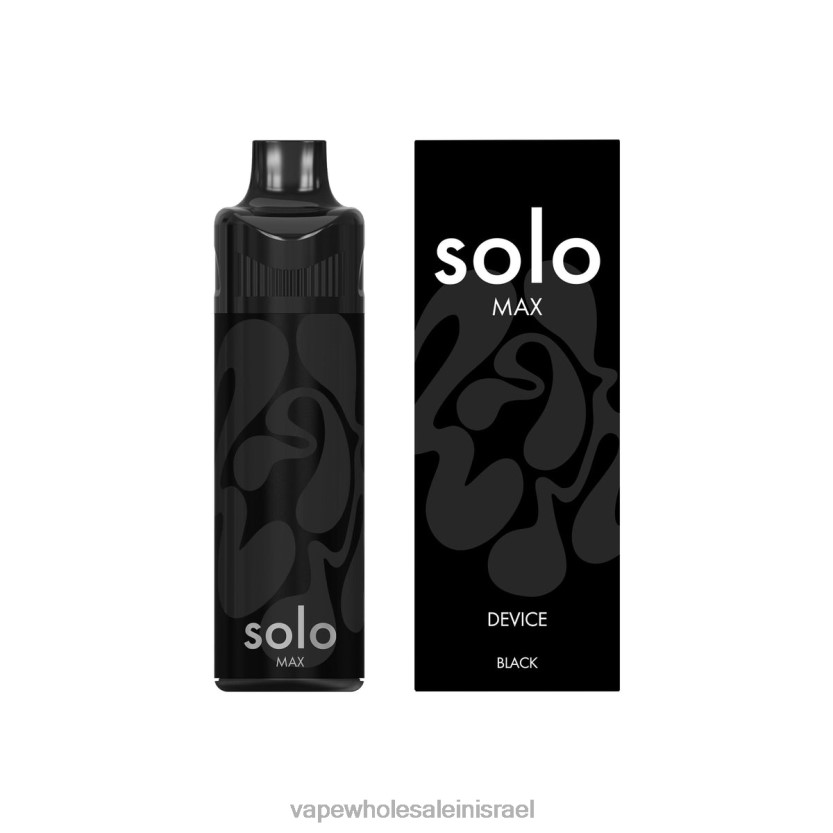 Vape Wholesale Jerusalem - Solo MAX מכשיר פוד שָׁחוֹר N68L472