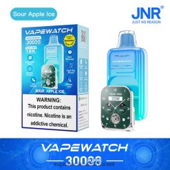 8VP0J5 JNR שעון vape קרח תפוח חמוץ - Vape Outlet