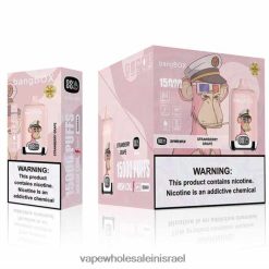 8X822D138 - Vape Wholesale Jerusalem ענבי תות Bang Box 15,000
