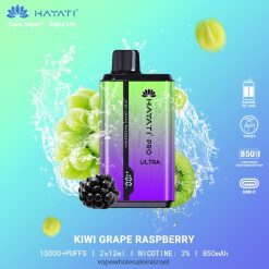 8X822D207 - Vape Wholesale In Israel פטל ענבי קיווי Hayati Pro Ultra