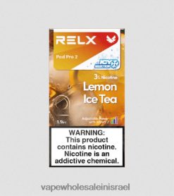 8X822D259 - Vape Store Jerusalem תה קרח לימון RELX Pod Pro 2