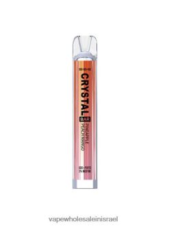 8X822D260 - סיגריה אלקטרונית מנגו אננס אפרסק SKE Crystal Bar Vape חד פעמי 600 פחזניות