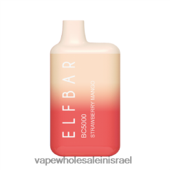 8X822D309 - Vape Store Jerusalem מנגו תות ELFBAR BC5000