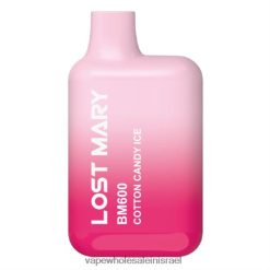 8X822D357 - Vape Wholesale In Israel קרח צמר גפן מתוק LOST MARY BM600