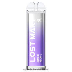 8X822D392 - סיגריה אלקטרונית ללא ניקוטין עַנָב LOST MARY QM600