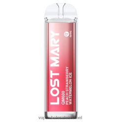 8X822D398 - Vape Wholesale Jerusalem קרח אבטיח תות אפרסק LOST MARY QM600