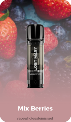 8X822D427 - Vape Wholesale In Israel מערבבים פירות יער LOST MARY Tappo תרמילים חלופיים מלאים מראש