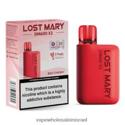 8X822D479 - Vape Store Jerusalem דובדבן אדום LOST MARY DM600 X2