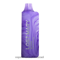 8X822D522 - סיגריה אלקטרונית ללא ניקוטין ענבים ענבים LOST MARY MO5000