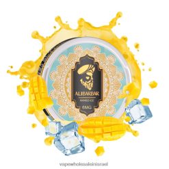 8X822D68 - Vape Wholesale Jerusalem קרח מנגו ALIBARBAR שקית ניקוטין