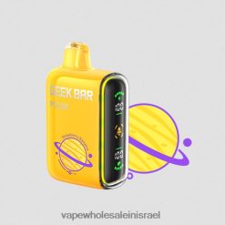 8X822D75 - סיגריה אלקטרונית מחיר תות בננה GEEK BAR Pulse מהדורת כוכב הלכת 7500 שאיפות/15000 שאיפות