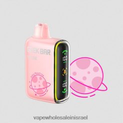 8X822D82 - סיגריה אלקטרונית ללא ניקוטין קרח אפרסק עסיסי GEEK BAR Pulse מהדורת כוכב הלכת 7500 שאיפות/15000 שאיפות