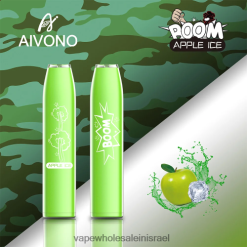 סיגריה אלקטרונית - Aivono AIM BOOM 600 קרח תפוח T2JL60354