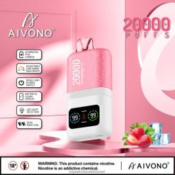 סיגריה אלקטרונית - Aivono AIM magic 20000 קרח תות T2JL6074