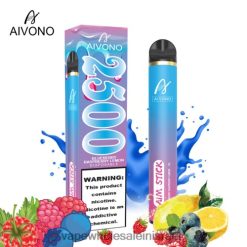 סיגריה אלקטרונית - Aivono AIM STICK 2500 אוכמניות פטל לימון T2JL60154