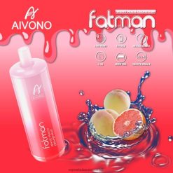 סיגריה אלקטרונית חד פעמית - Aivono FATMAN 6800 אֶשׁכּוֹלִיוֹת T2JL6025