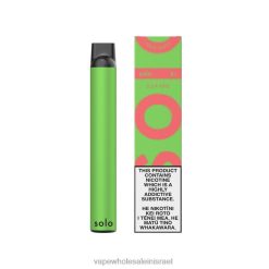 סיגריה אלקטרונית חד פעמית - Solo ואפי חד פעמי תפוח חמוץ N68L45