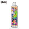 סיגריה אלקטרונית חד פעמית - UWIN CRYSTAL 10,000 אדים חד פעמיים קרח אפרסק 8DLLX10