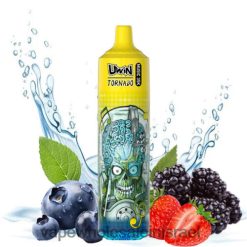 סיגריה אלקטרונית חד פעמית - UWIN CRYSTAL ואפי חד פעמי 35k מר כחול 8DLLX30