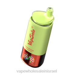 סיגריה אלקטרונית חד פעמית - VapSolo Triple 30000 שאיפות D02B5 קיווי תות & אננס מנגו חמוץ & רד בול