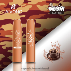 סיגריה אלקטרונית ללא ניקוטין - Aivono AIM BOOM 600 קָפֶה T2JL60356