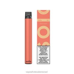 סיגריה אלקטרונית ללא ניקוטין - Solo ואפי חד פעמי נענע אפרסק N68L46