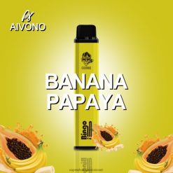 סיגריה אלקטרונית מומלצת - Aivono AIM BINGO 4000 פפאיה בננה T2JL60137