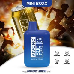 סיגריה אלקטרונית מומלצת - Aivono AIM MINI BOXX 600 משקה אנרגיה T2JL60237
