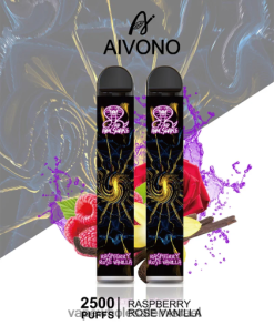 סיגריה אלקטרונית מומלצת - Aivono AIM SNAKE 2500 וניל ורד פטל T2JL60317