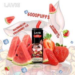 סיגריה אלקטרונית מומלצת - LAVIE Coke BAR 6000 שאיפות 4820267 קרח תות אבטיח