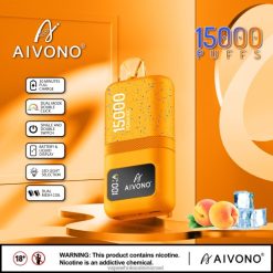 סיגריה אלקטרונית מחיר - Aivono AIM magic 15,000 קרח אפרסק T2JL6059