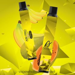 סיגריה אלקטרונית מחיר - Aivono AIM PRO 1500 פפאיה בננה T2JL60169