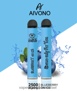 סיגריה אלקטרונית מחיר - Aivono AIM SNAKE 2500 אוכמניות על קרח T2JL60299