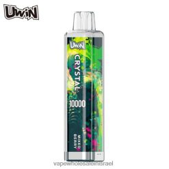 סיגריה אלקטרונית מחיר - UWIN CRYSTAL 10,000 אדים חד פעמיים ברי מעורב 8DLLX14