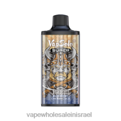 סיגריה אלקטרונית מחיר - Vapsolo SUPER ואפי חד פעמי קולה דובדבן אוכמניות PTX62109