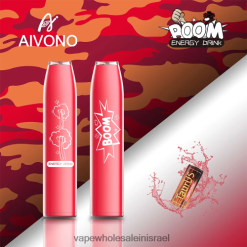 סיגריה אלקטרונית נטענת - Aivono AIM BOOM 600 משקה אנרגיה T2JL60358