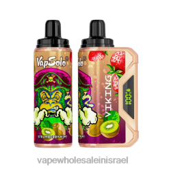 סיגריה אלקטרונית נטענת - Vapsolo VIKING ואפי חד פעמי קיווי תות PTX62138
