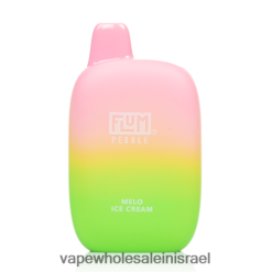 סיגריה אלקטרונית - FLUM PEBBLES 6000 שאיפות גלידת מלו N28TNH34