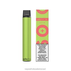 סיגריה אלקטרונית - Solo Plus ואפי חד פעמי ליים חמוץ N68L434
