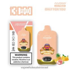 סיגריה E - Aivono AIM FREAK 13000 מנגו אננס אפרסקים T2JL60250
