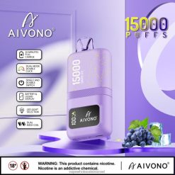 סיגריה E - Aivono AIM magic 15,000 קרח ענבים T2JL6060