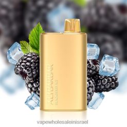 סיגריה E - Alibarbar Rich 8000 וואפ חד פעמי קרח אוכמניות PTX6210