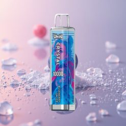 UWIN Crystal 10000 Puffs אורות RGB אוכמנית בקרח