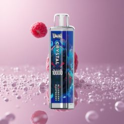 UWIN Crystal 10000 Puffs אורות RGB פטל כחול