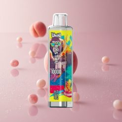 UWIN Crystal 10000 Puffs אפרסק יער נורות RGB