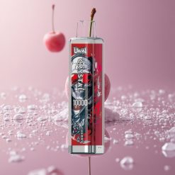 UWIN Crystal 10000 Puffs דובדבן קרח RGB אורות