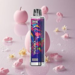 UWIN Crystal 10000 Puffs וניל אייס עם תאורת RGB