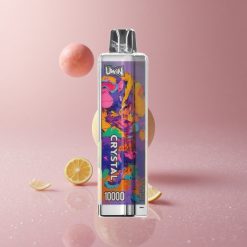 UWIN Crystal 10000 Puffs לימון ליים RGB